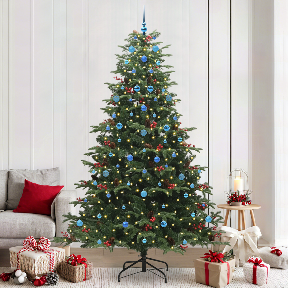 Artificial Christmas tree PINE STAR, Green 240 cm. , metal, plastic