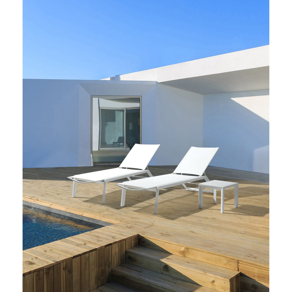 CRUISE outdoor coffee table, 40x40cm, white