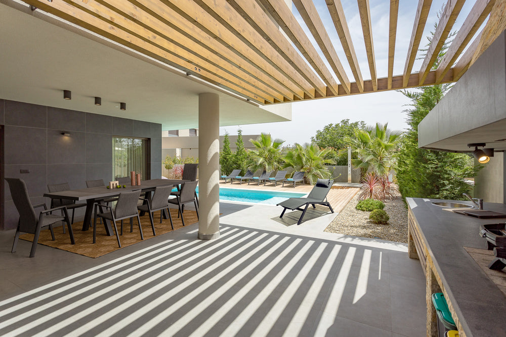 Outdoor chair ODEON, dark grey