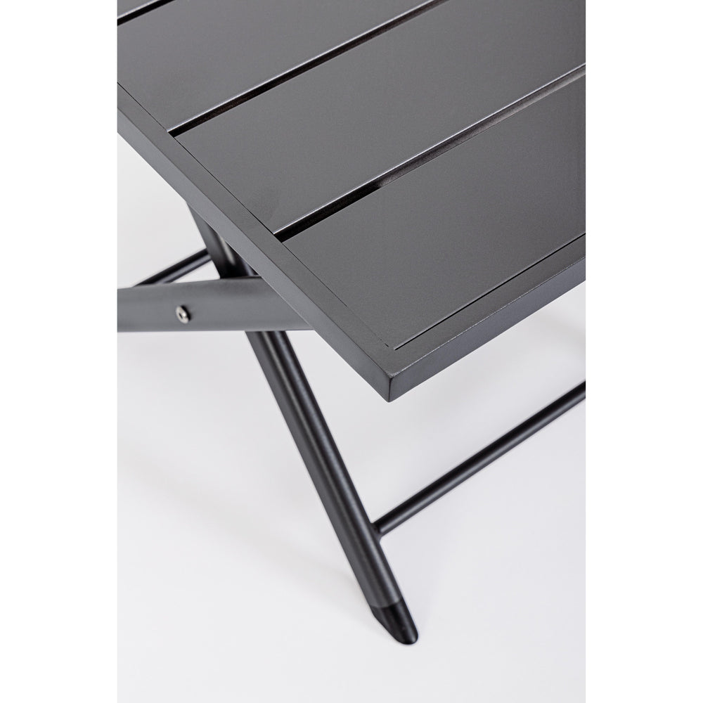 TAYLOR Foldable Outdoor Coffee Table, 44x43cm, Dark Grey
