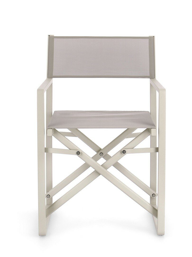 Folding chair KONNOR, rattan, textilene