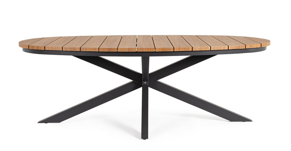 ZELMAR garden table, 218x115 cm