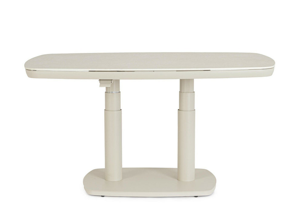 Garden table TALETE, adjustable, sintered stone