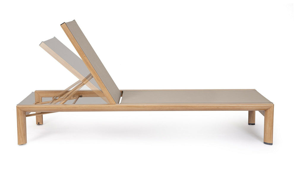 Bed SKIPPER, natural, wood effect