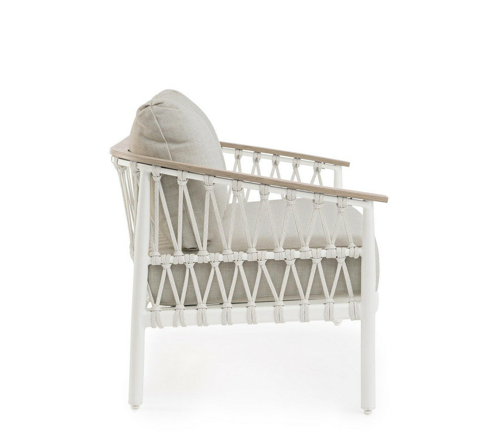 Sofa FENIX, vapor, wood effect