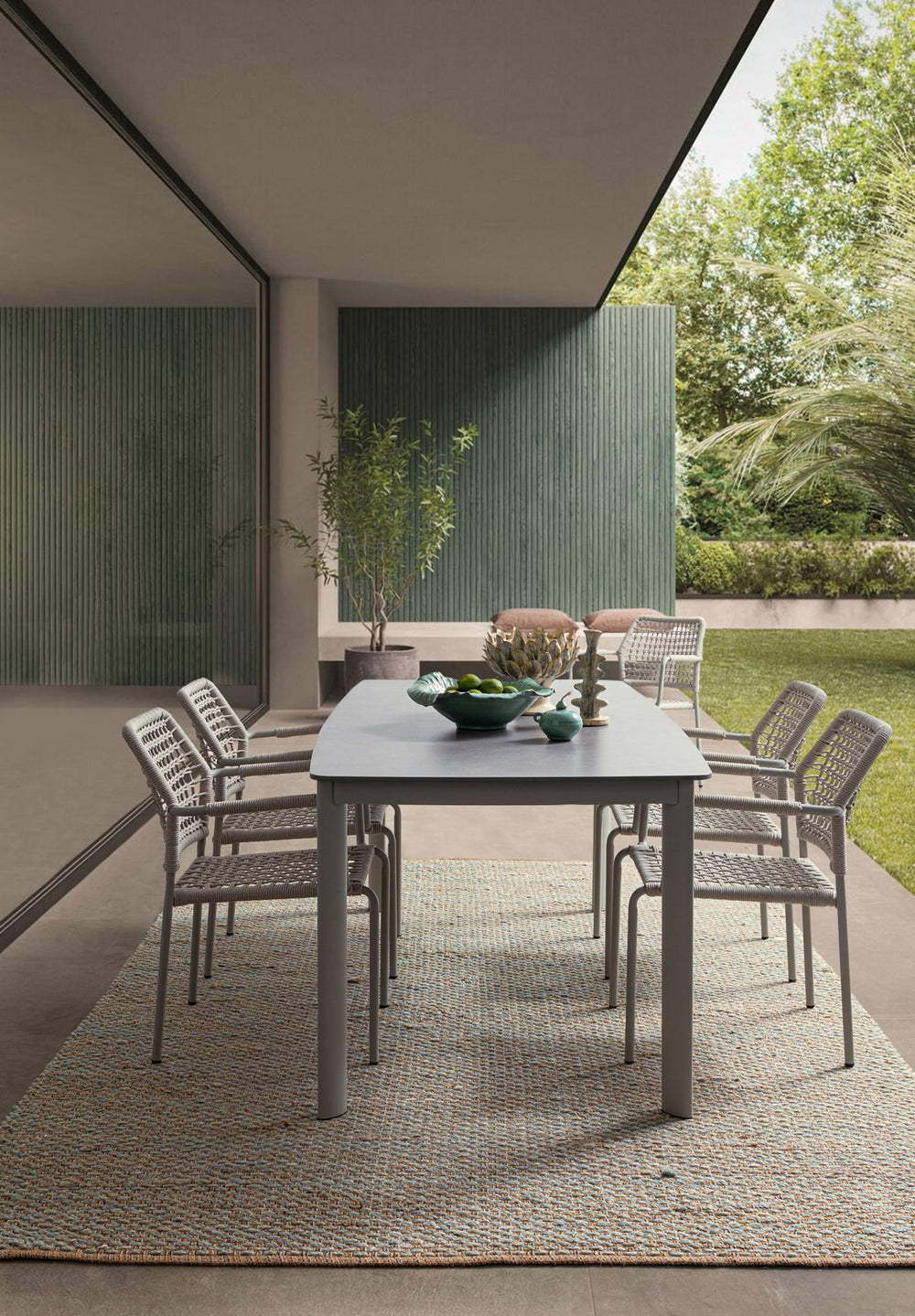 Outdoor chair RAJADA, white
