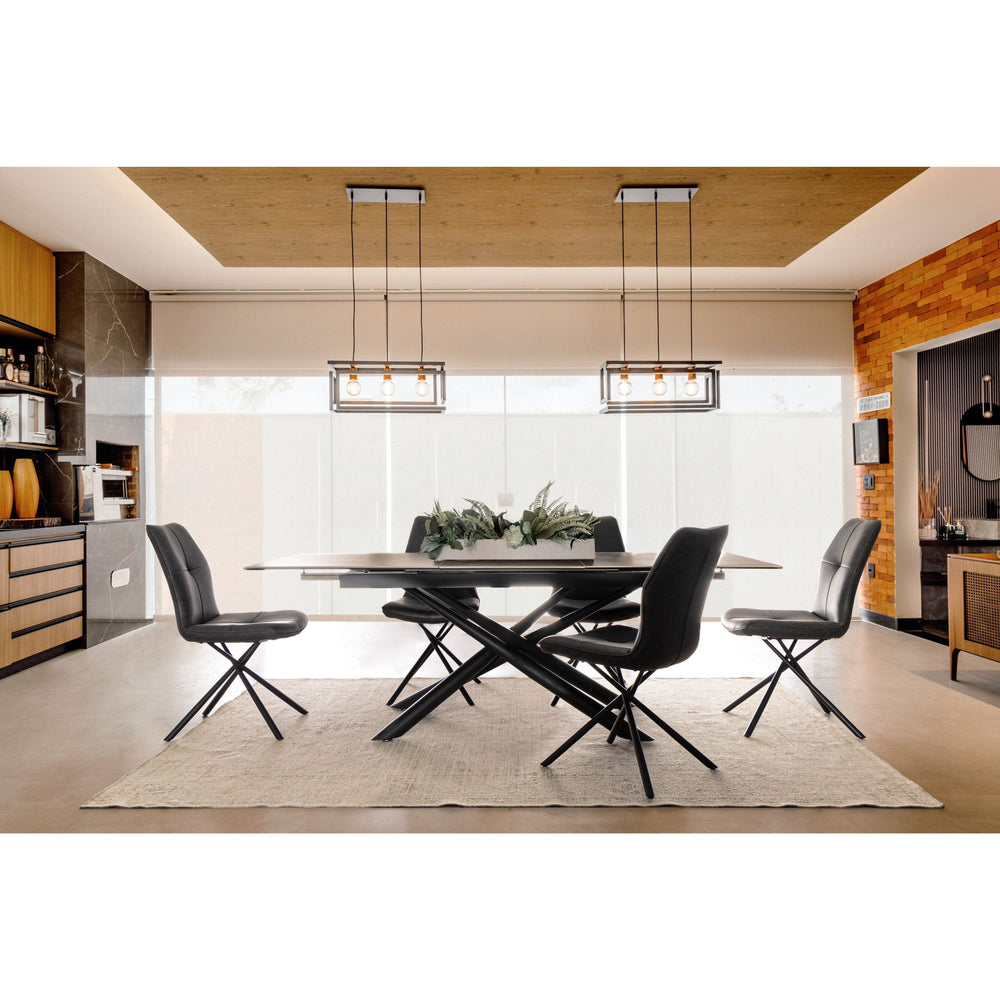 KEPLER chair, dark grey