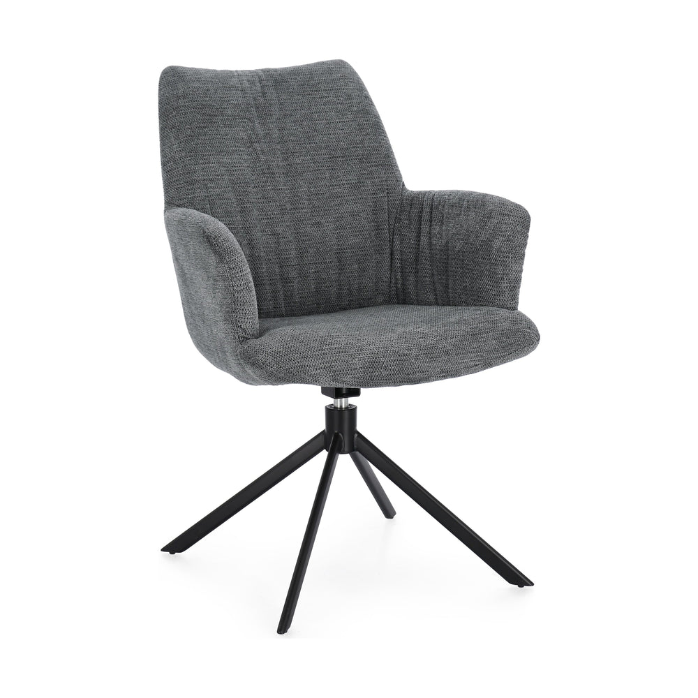Dining chair ALEXANDER, dark grey