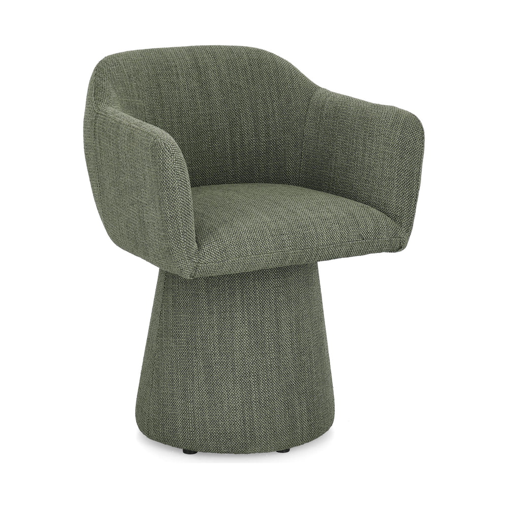 Swivel chair LAME, green