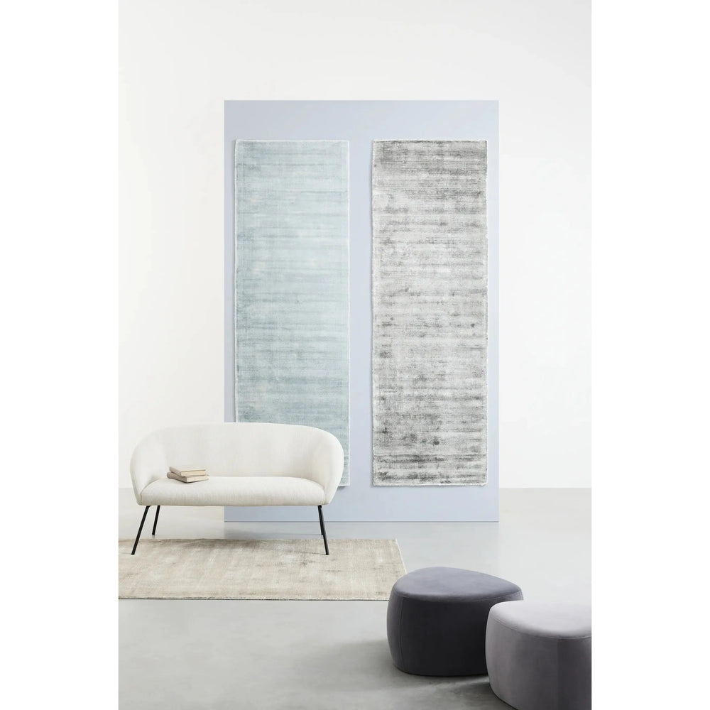 AIKO sofa, velvetas, balta spalva