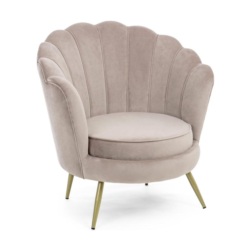 Armchair GRAF, light grey