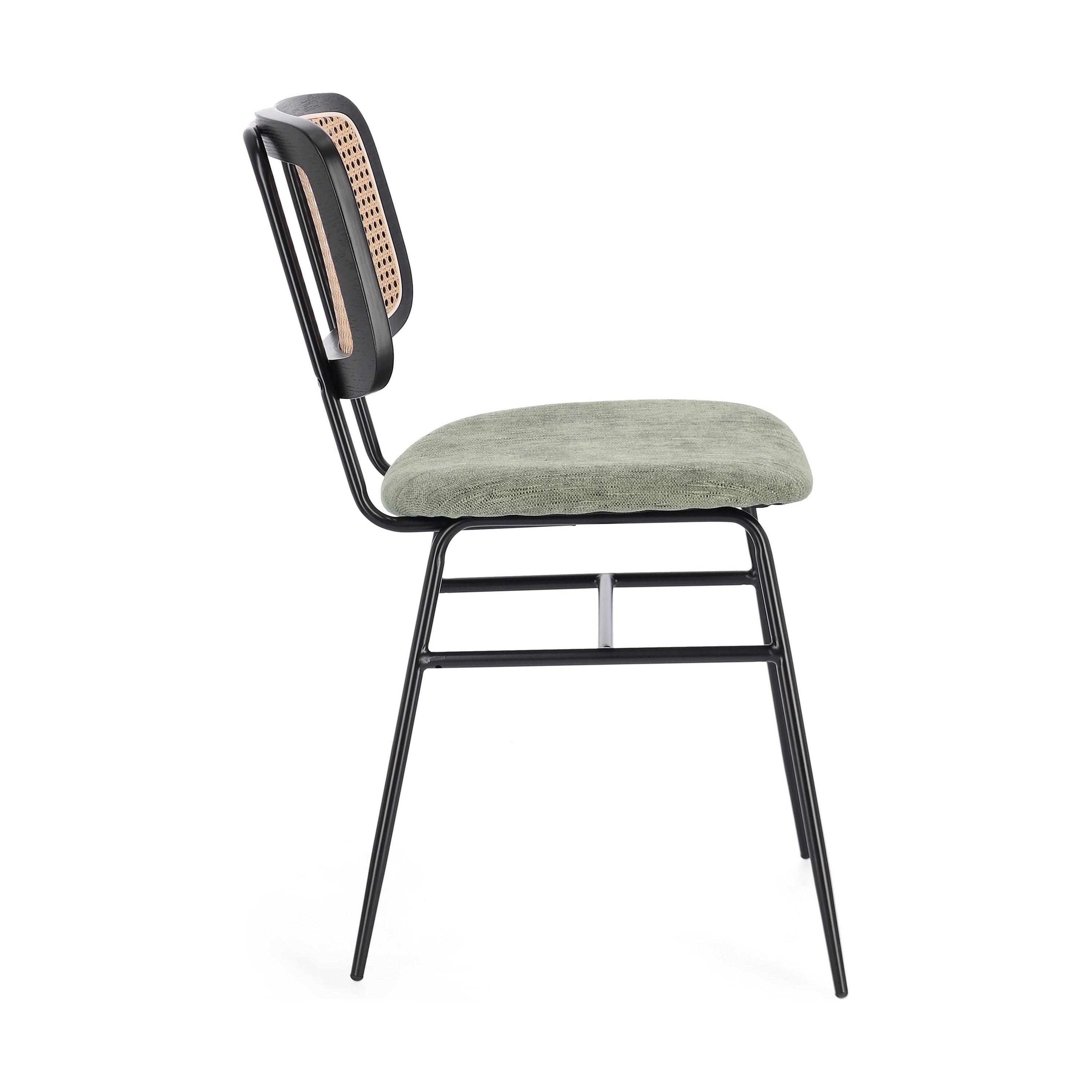 GLENNA kėdė, žalia spalva