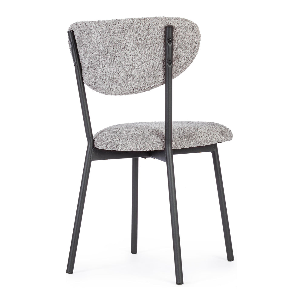 LUDMILLA chair, light gray color