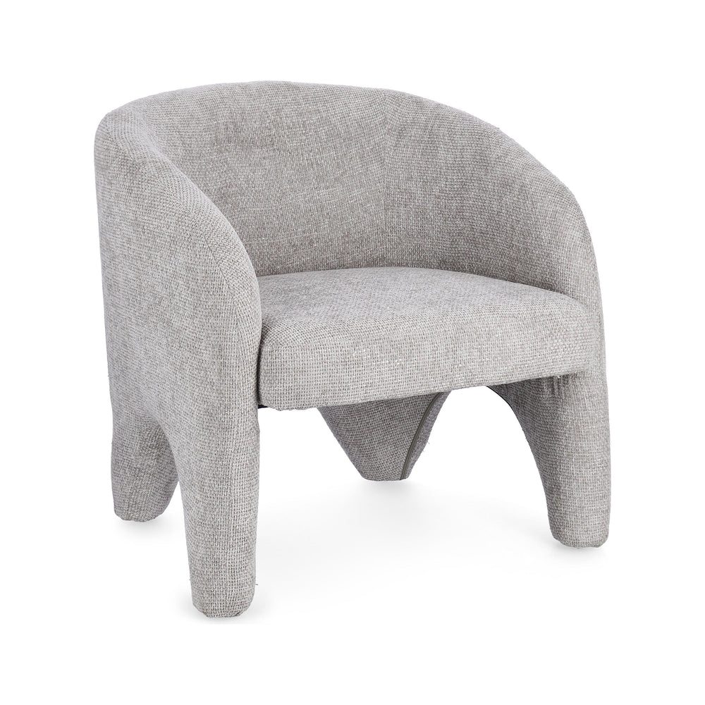 Armchair DANIEL, light grey
