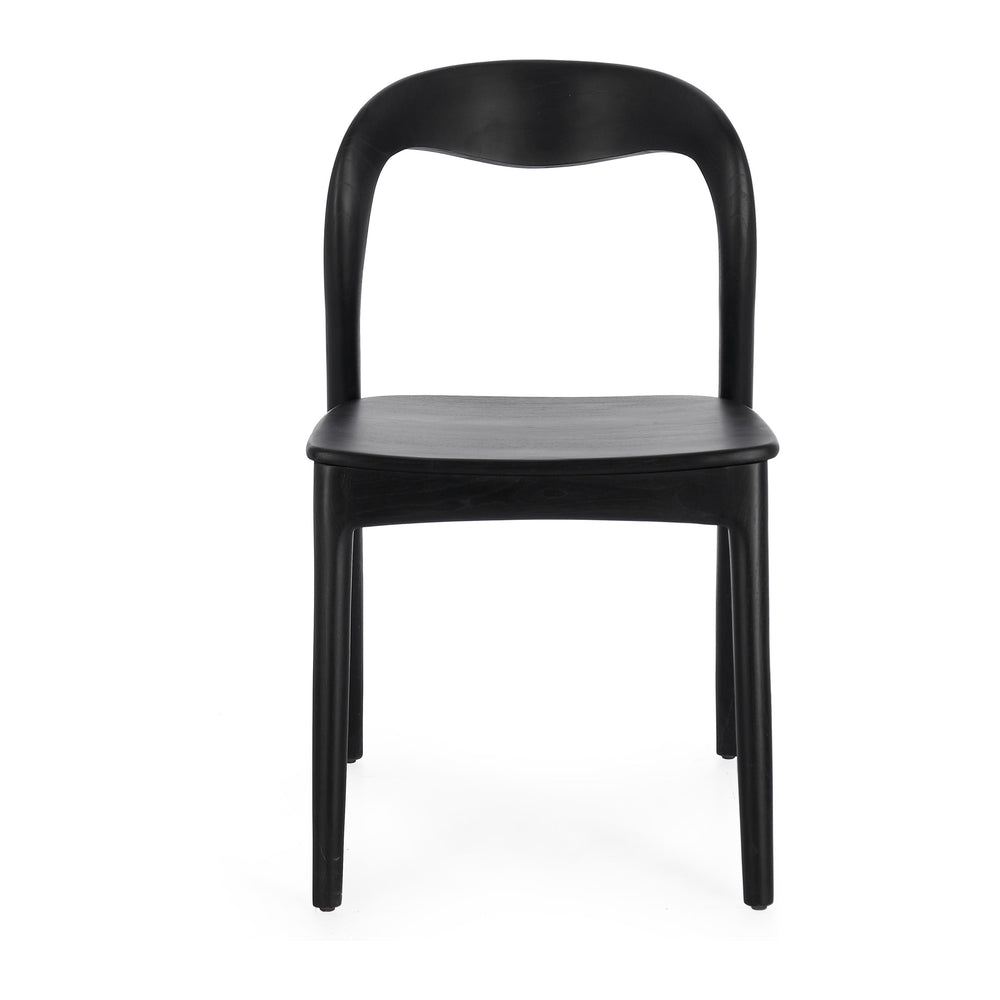 Valgomoji kėdė MILEY, juoda