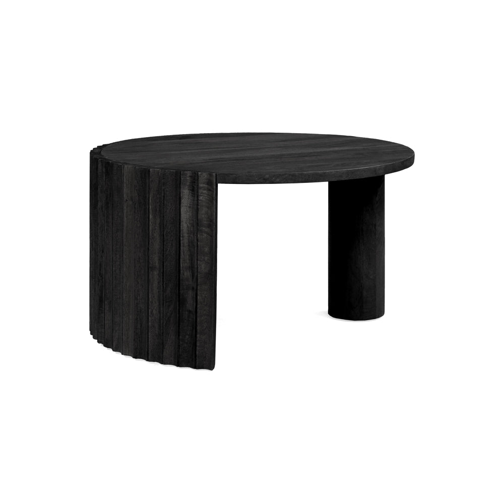 RISSA kavos staliukas, juoda spalva, D80