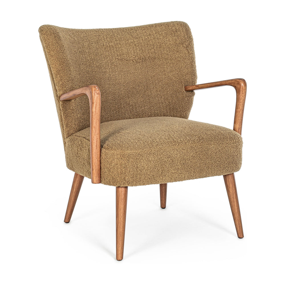 MORITZ armchair, olive green