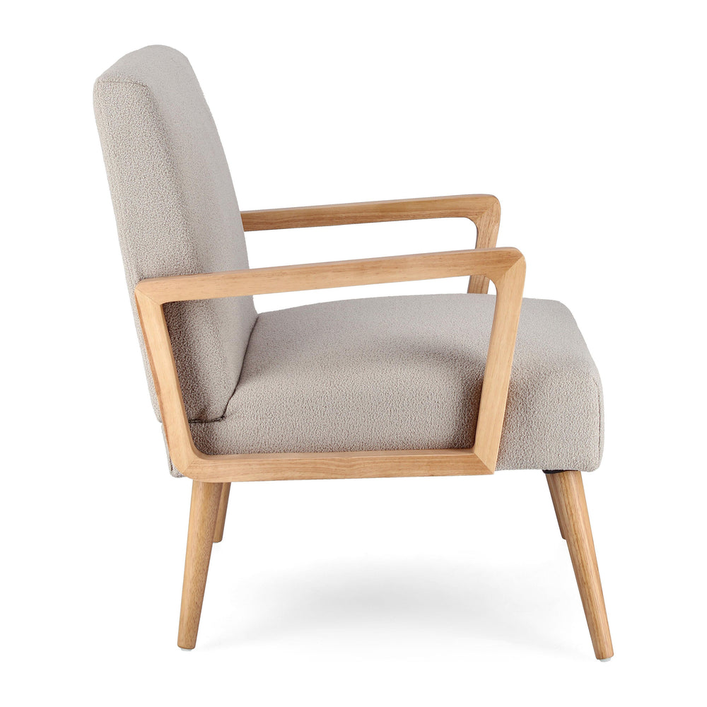 VERIANA armchair, light gray color