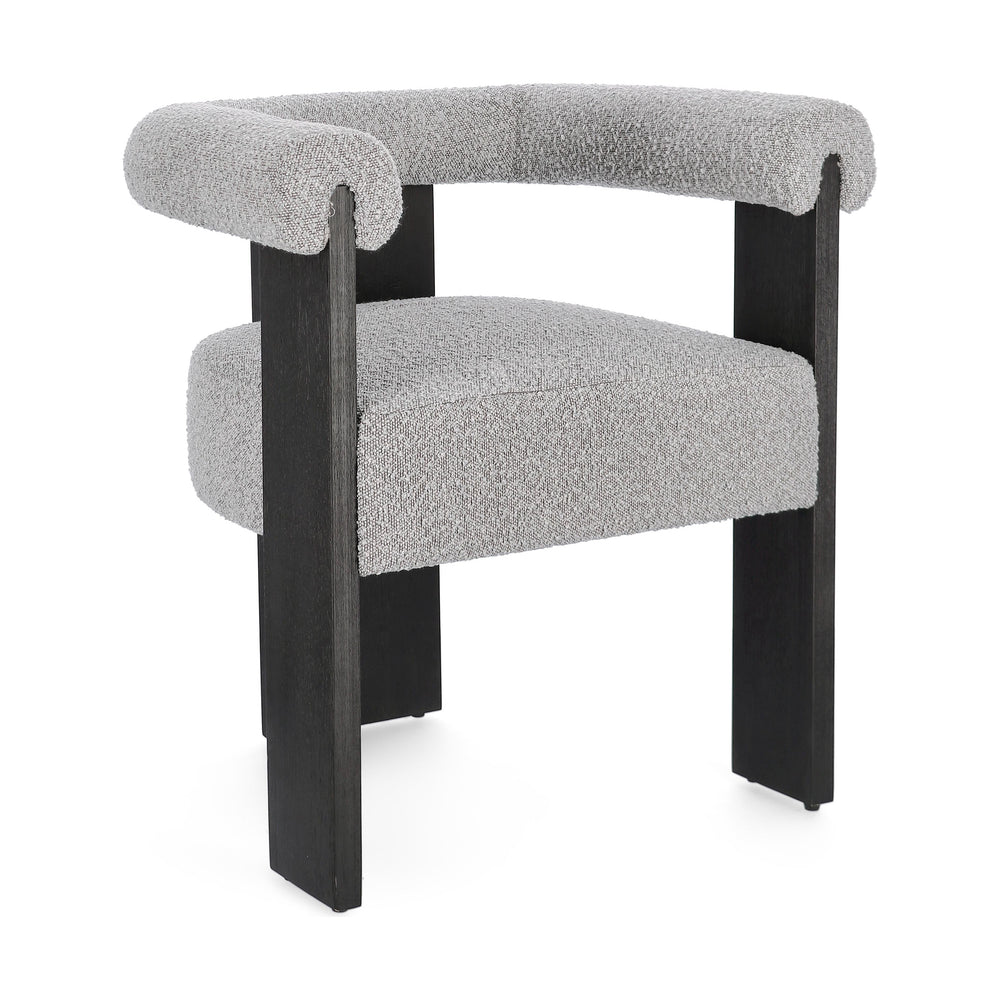 Valgomojo kėdė MAGAPE, Pilka / juoda spalva