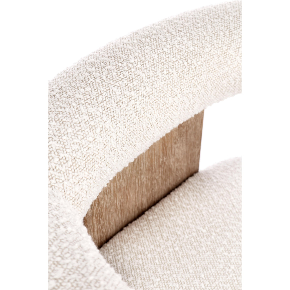 Valgomojo kėdė MAGAPE, Balta / natūrali spalva