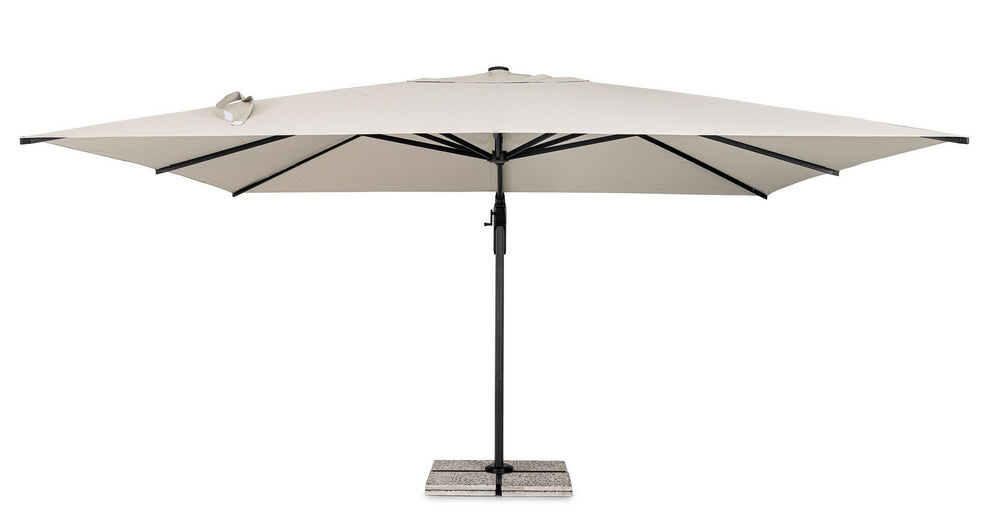 Parasol ARIES, 4x4 m, natural