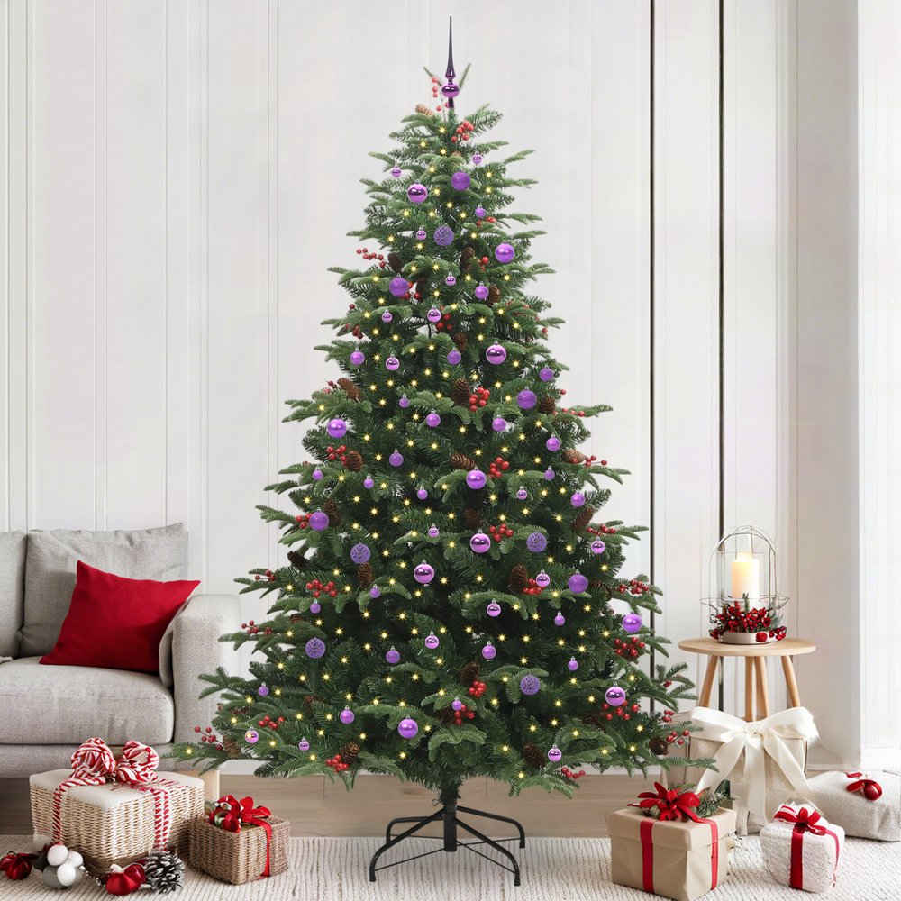 Artificial Christmas tree PINE STAR, Green 240 cm. , metal, plastic
