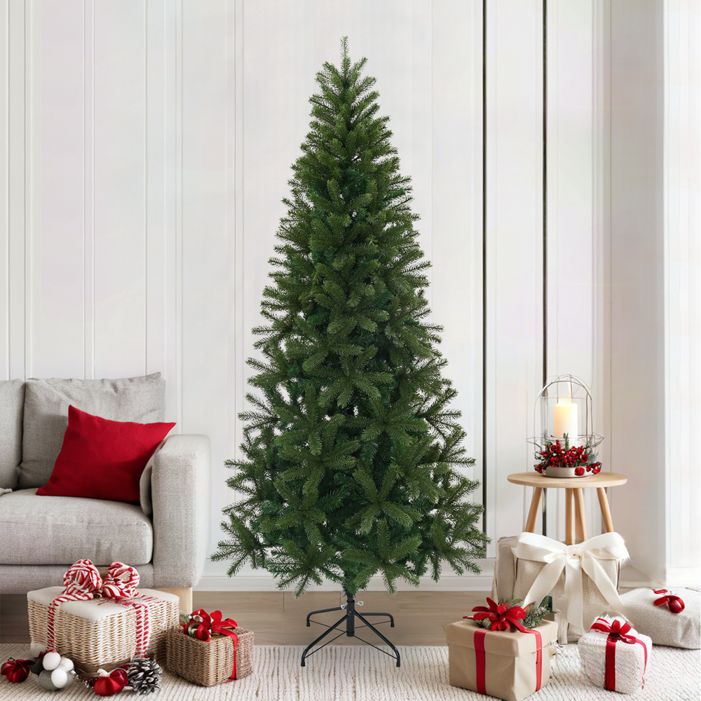 Artificial Christmas tree DREAM GROVE, stand Green 210 cm. , and steel
