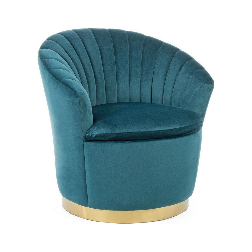 Armchair GARRY, harbour coloured