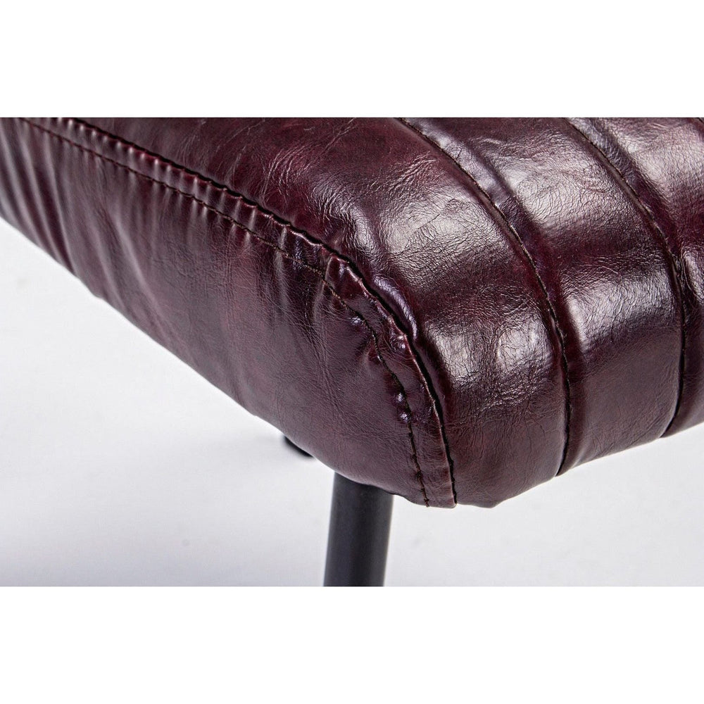 NELLY chair, vintage, burgundy