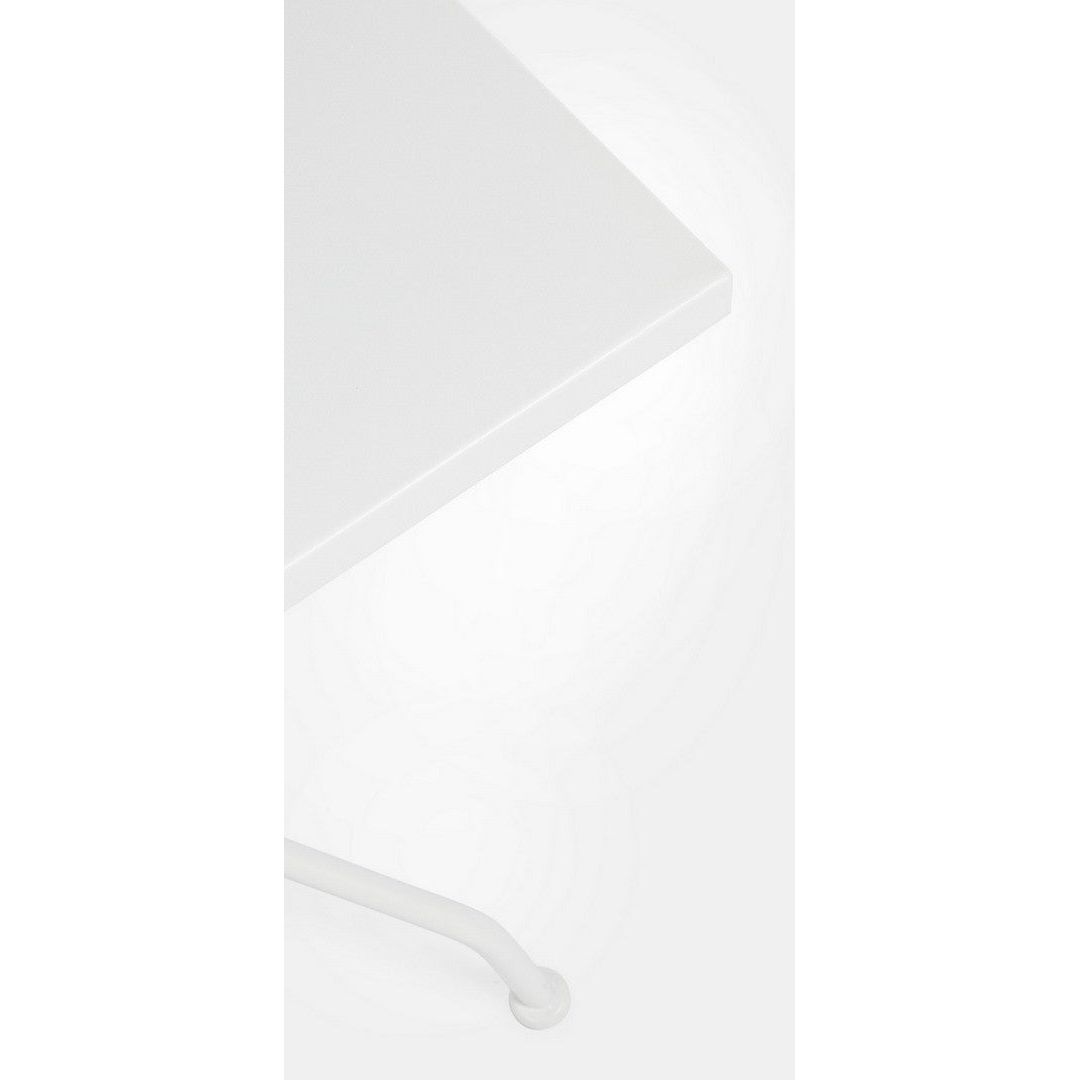 KELSIJA lauko bistro staliukas, baltas, 70 x 70 cm
