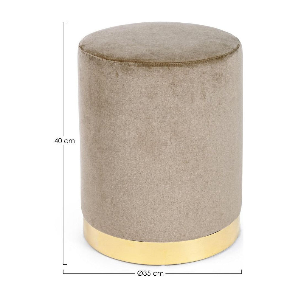 Pouf LUCIJA, taupe
