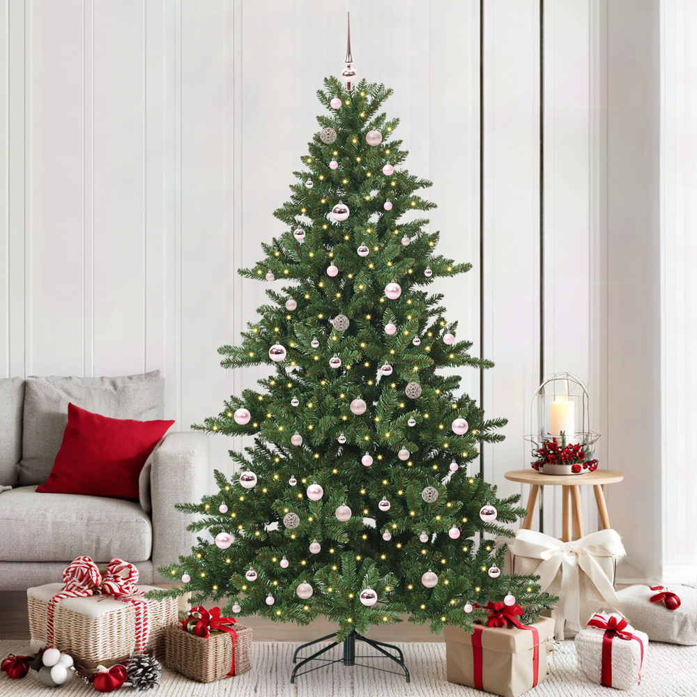 Artificial Folding Christmas Tree EVERGREEN NORDIC, with 300 LED 210 cm.