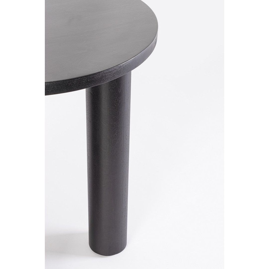 RISSA šoninis staliukas, juoda spalva, D50