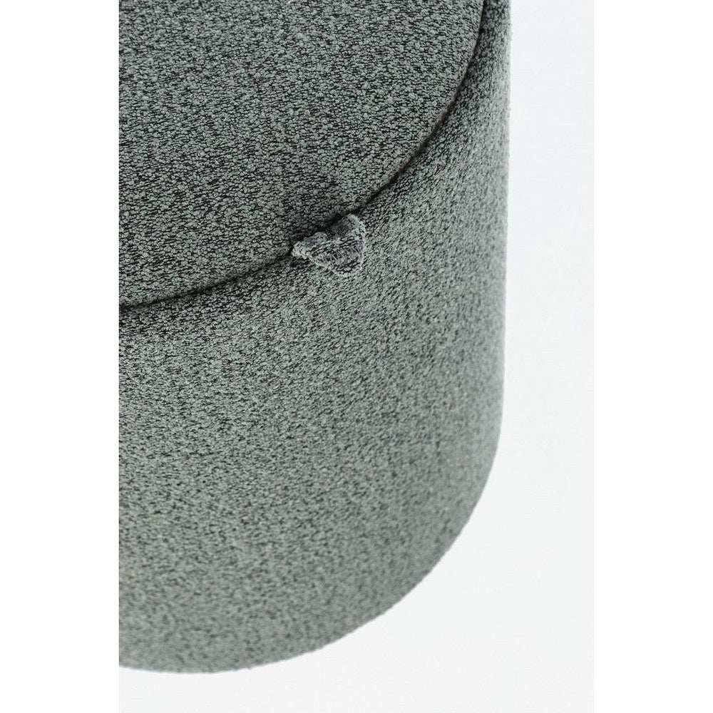 SALLA Dark Storage Stool with Tray
