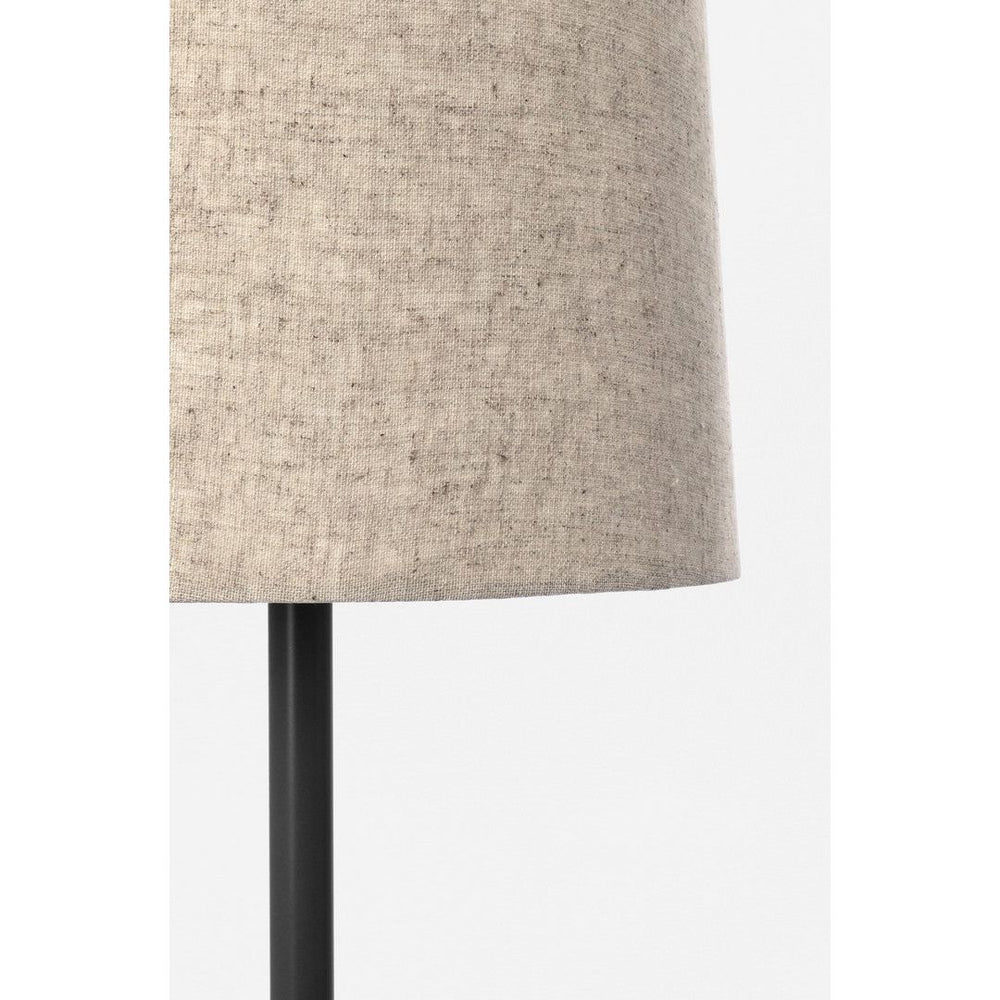 Grindinis šviestuvas MESSA, juoda ir smėlio spalvos (H166)