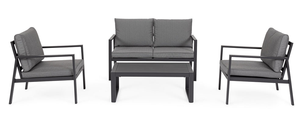 Lauko baldų komplektas HILDE ANTHR, 4 dalių