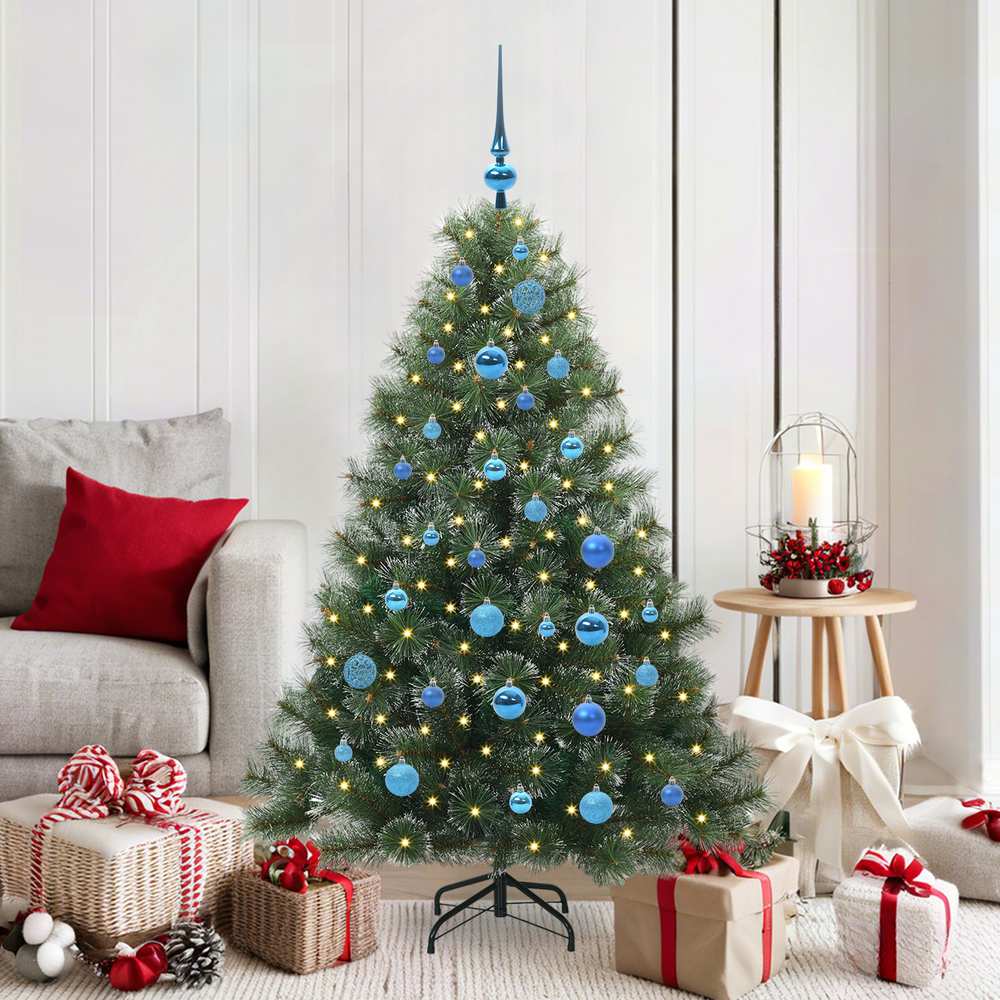Artificial Christmas tree AURORA SHINE, with 150 LED Green 150 cm. and