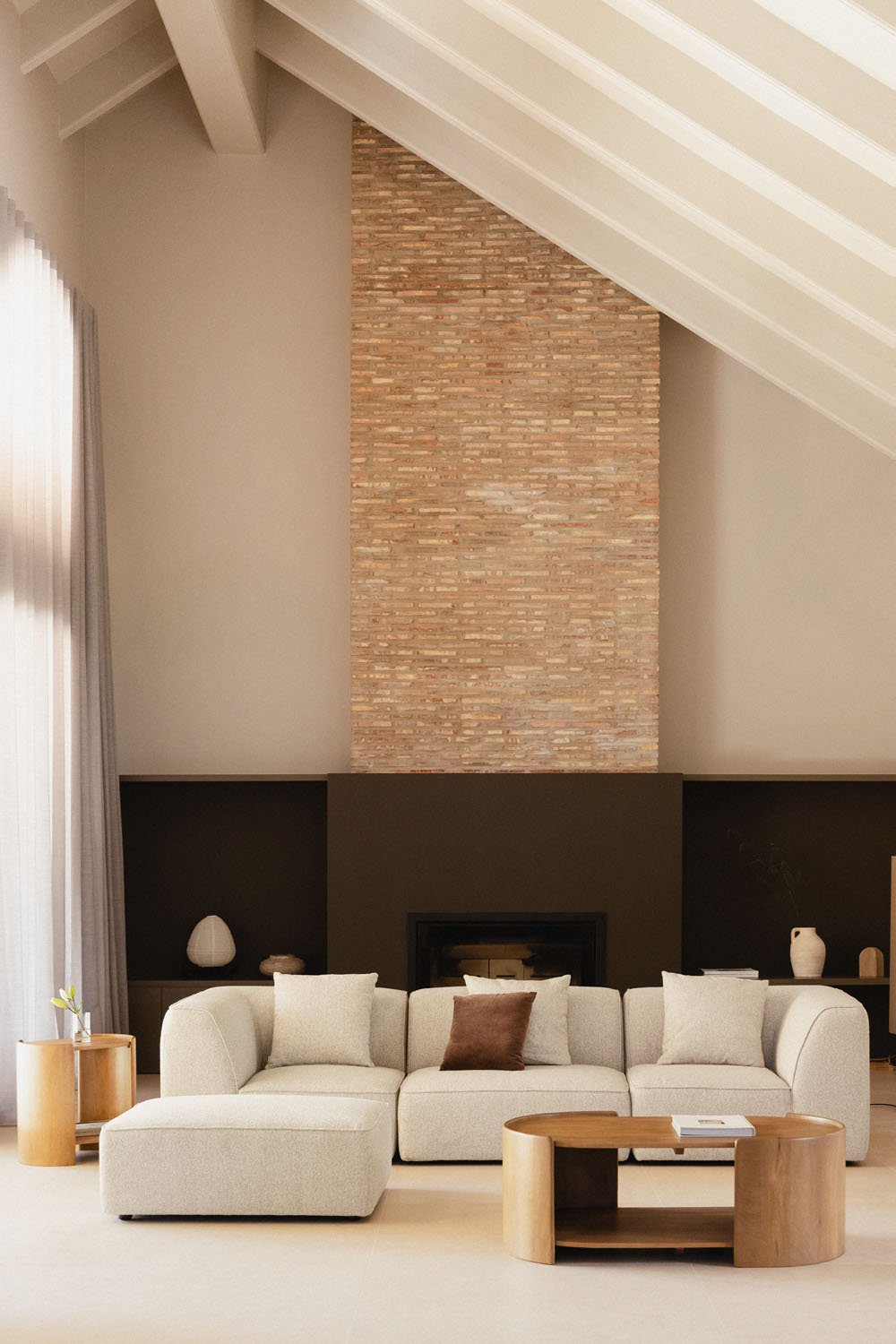 CARDEA modulinė sofa su pufu – boucle audinys | namuideja.lt | sofa