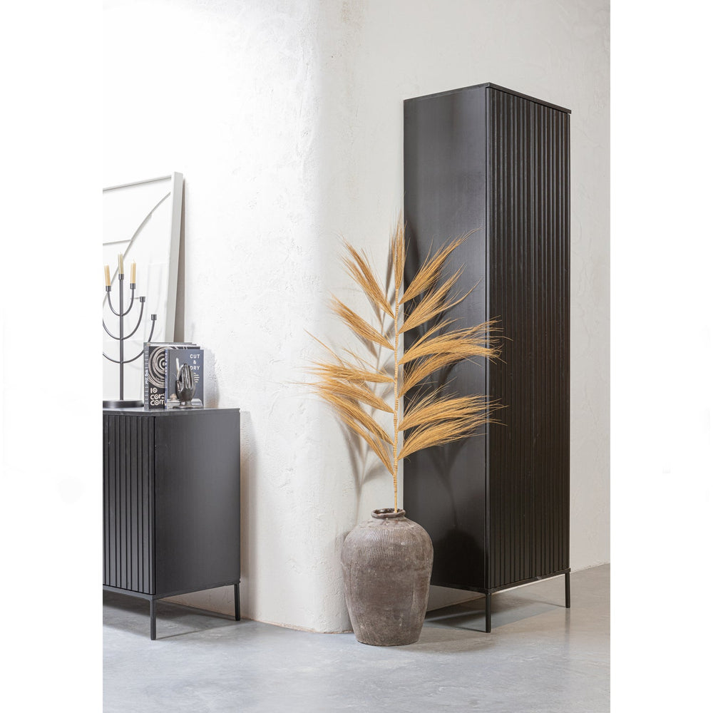 Spinta NEW GRAVURE, pušis, juoda