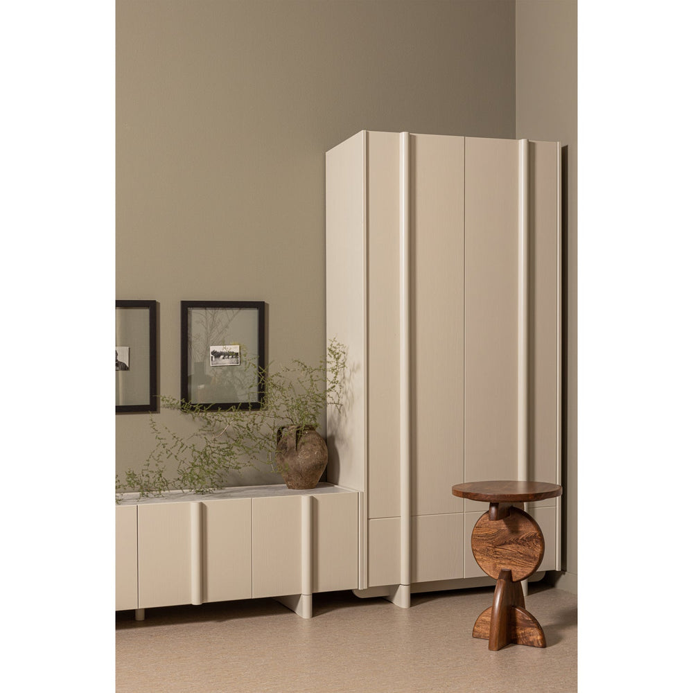 Spinta BASU, smėlinė pilka