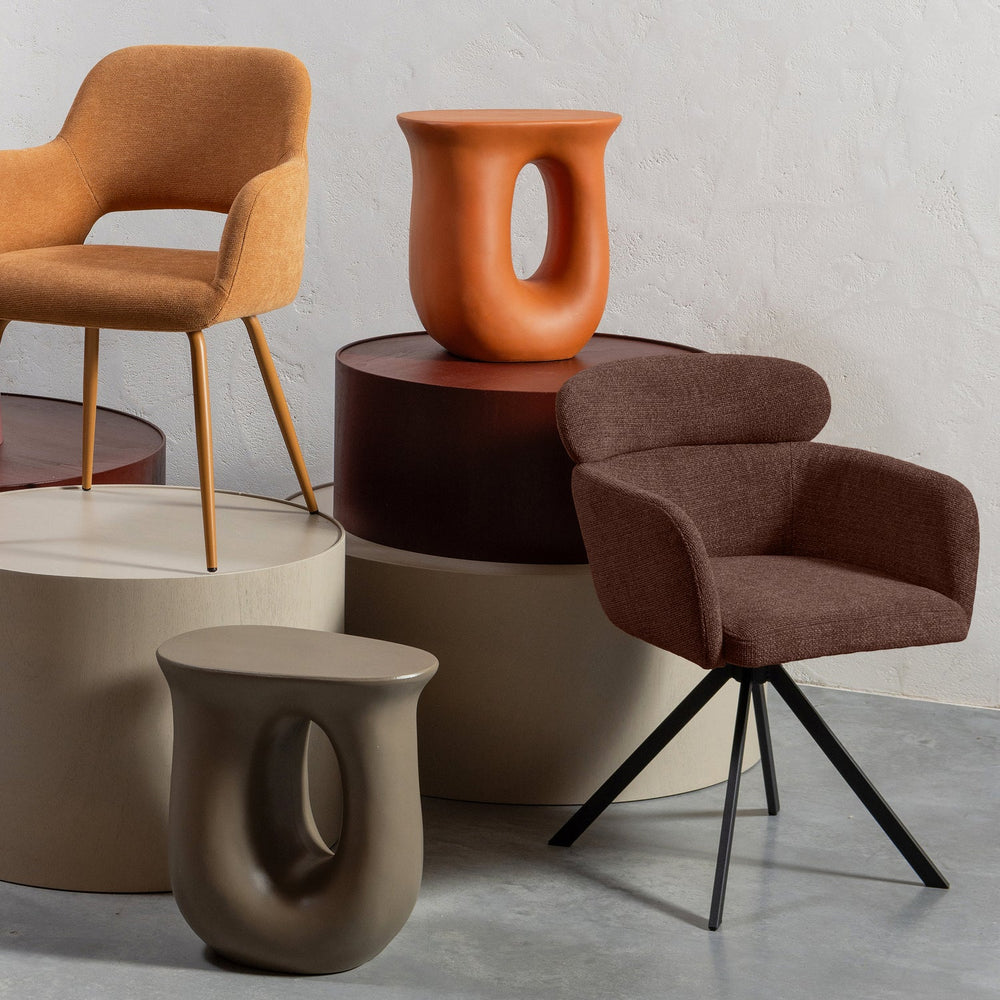 Valgomojo kėdė FENNE, kaštoninė spalva