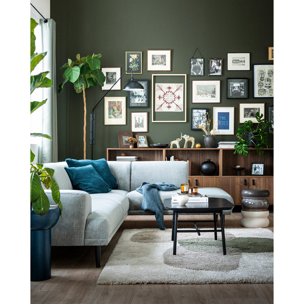 Šoninis staliukas BULB, pilka keramika