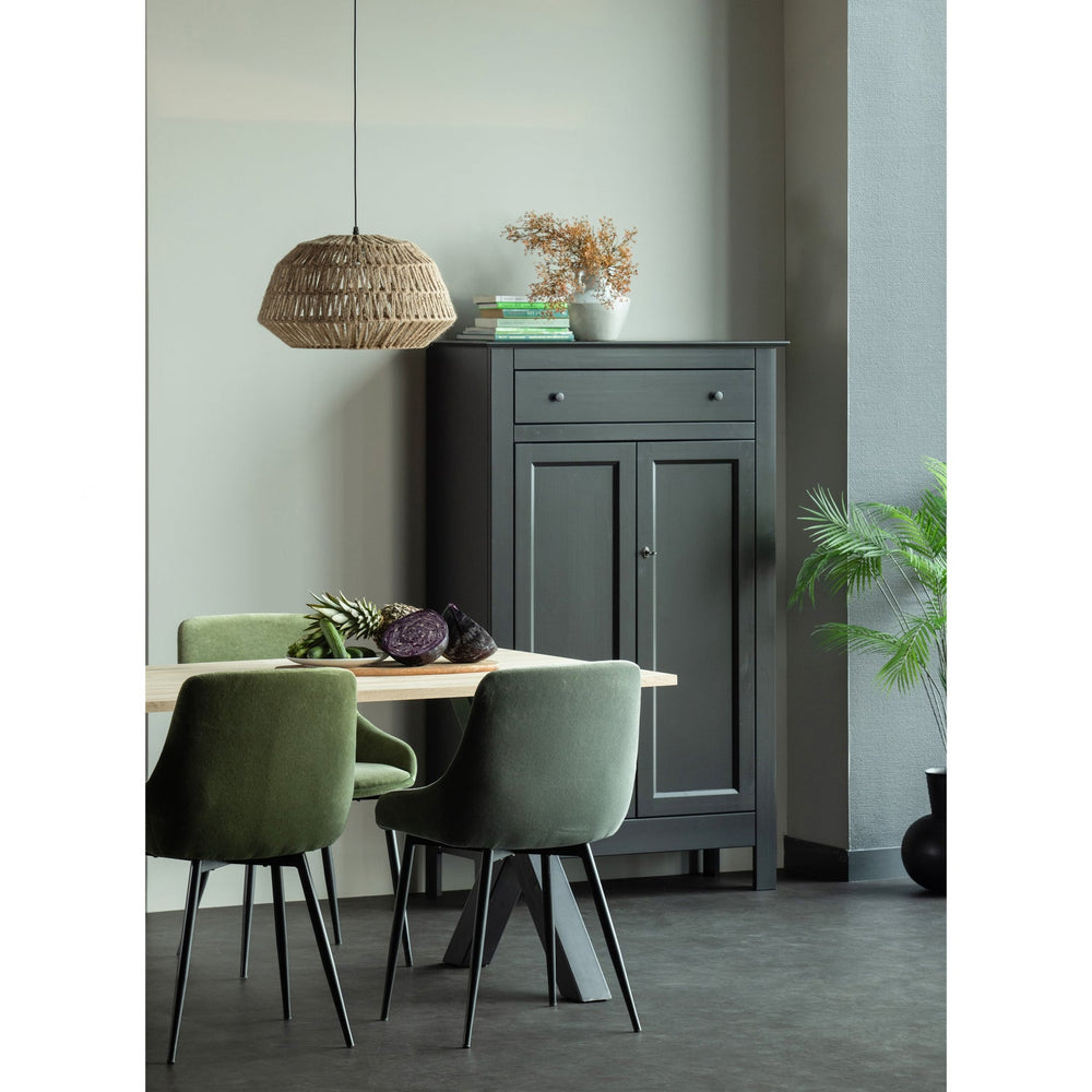 Valgomojo stalas TABLO, ąžuolas 180x90 cm, Alkmaar kojos