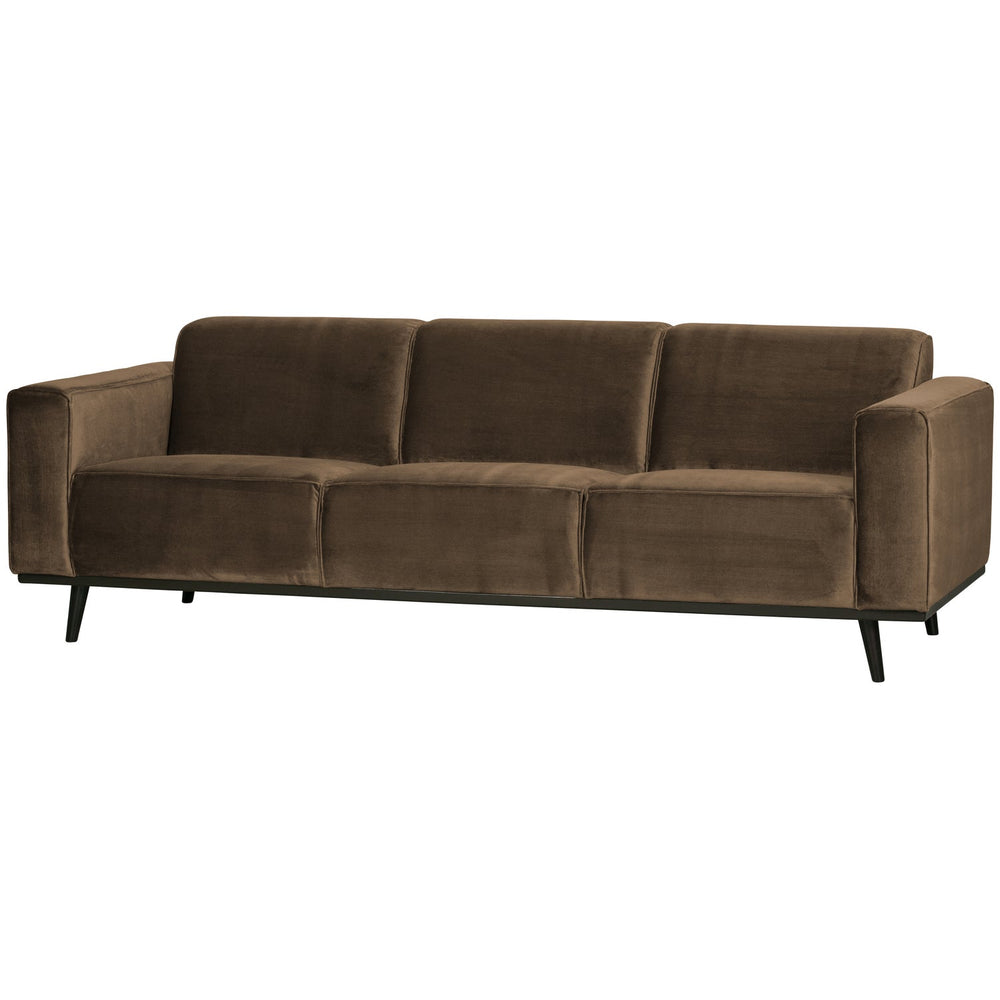 Sofa STATEMENT 3-vietė 230 cm, veliūras taupe