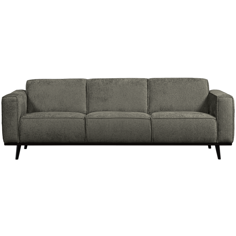 Sofa STATEMENT 3-vietė 230 cm, struktūrinis veliūras frost