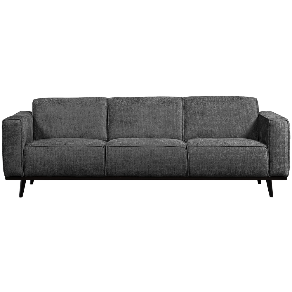 Sofa STATEMENT 3-vietė 230 cm, struktūrinis veliūras kalnų