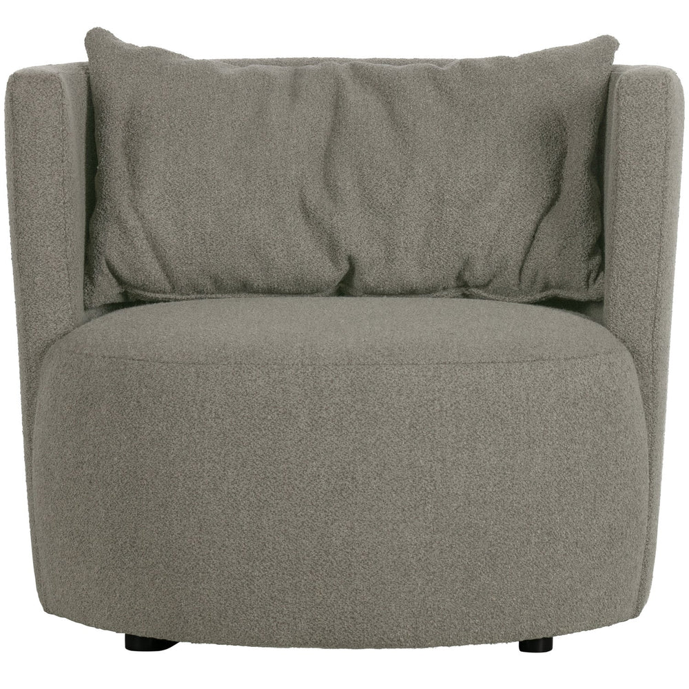Armchair EXPLORE, bouclé grey