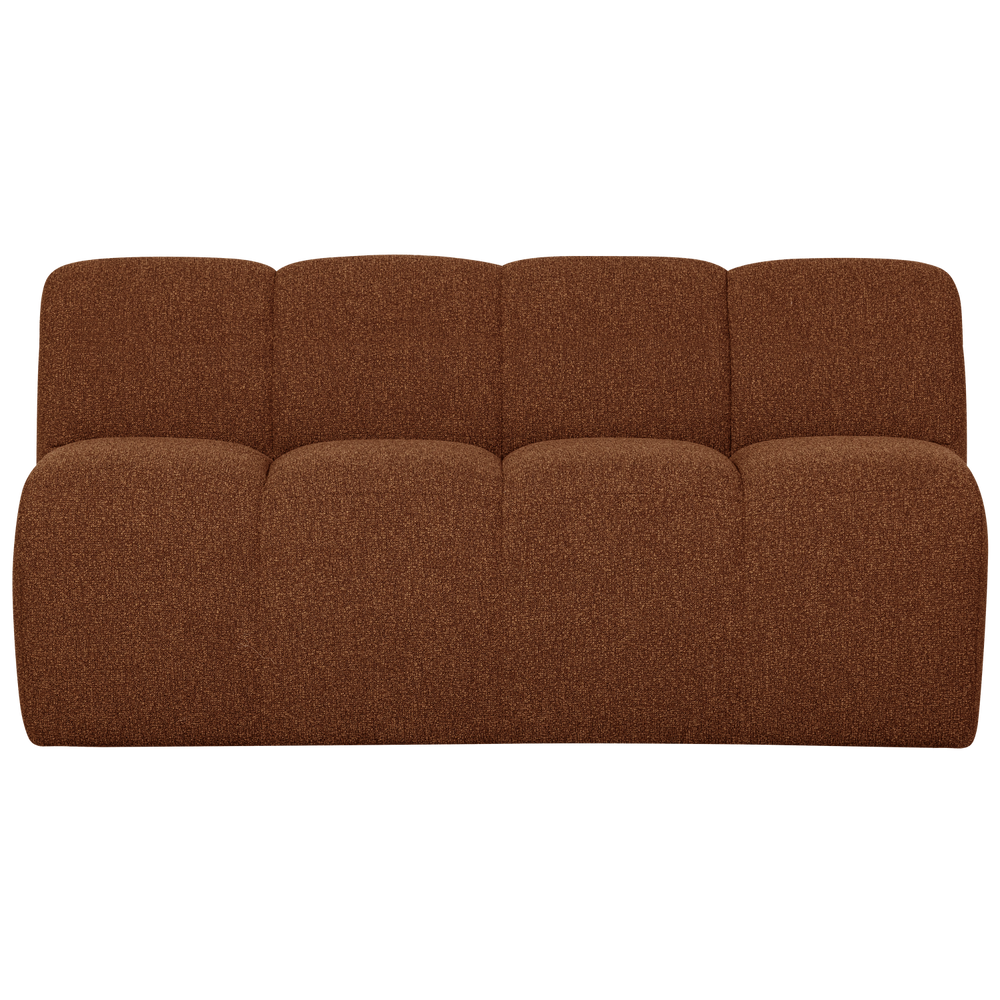 Fotelis MOJO, rifliuotas audinys, Dark Sand