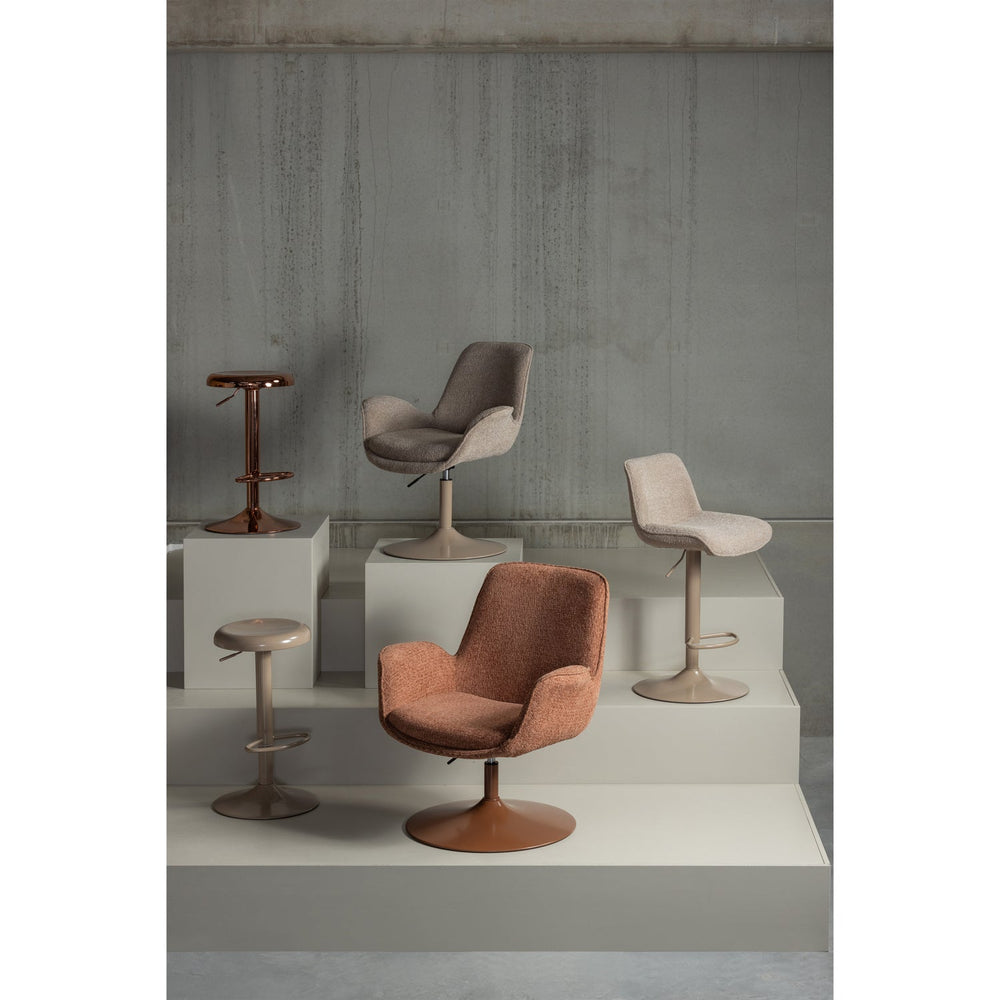 Armchair MARTEN, adjustable orange
