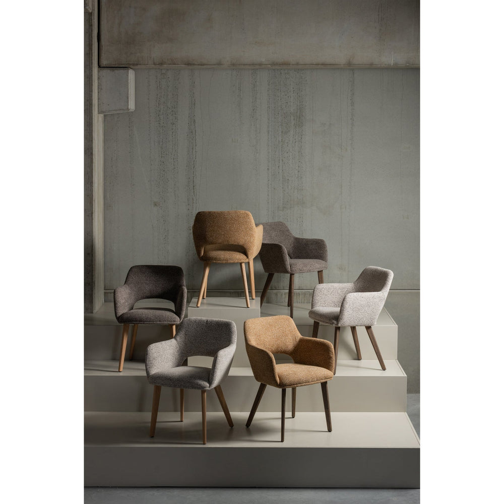 Dining chair MURAT I, yellow